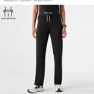 High Waisted Black Women's Pants